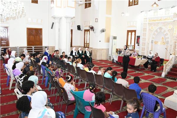 ورشة "حكي" للأطفال بمسجد نصر الإسلام بمصر الجديدة