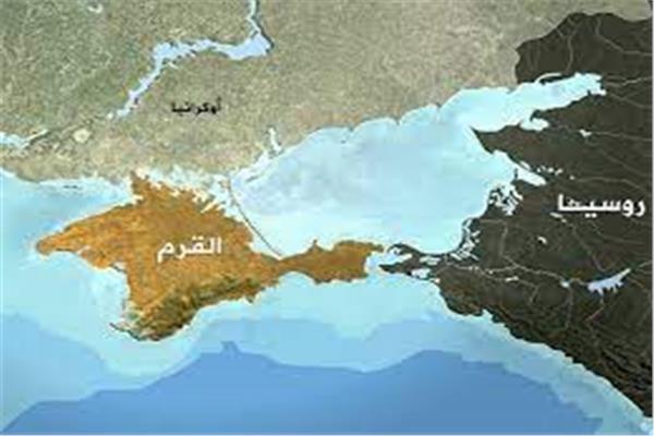 خريطة شبه جزيرة القرم