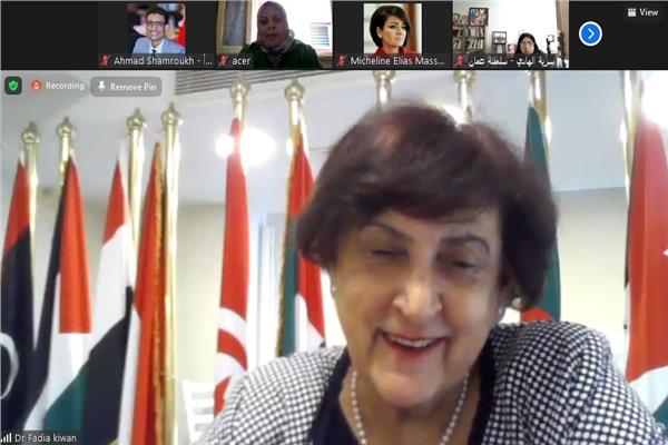 الدكتورة فاديا كيوان، المديرة العامة لمنظمة المرأة العربية