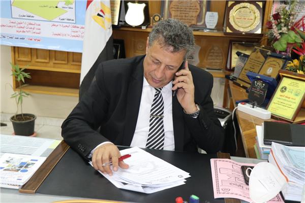  يوسف الديب وكيل وزارة التربية والتعليم بالبحيرة 