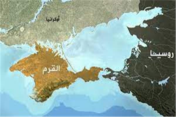 خريطة شبة جزيرة القرم