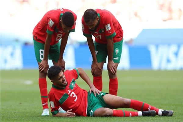 إصابة نصير مزراوي نجم المنتخب المغربي
