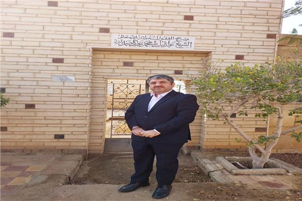 رئيس الجالية الأذربيجانية يزور ضريح  الشيخ عبد الباسط عبد الصمد