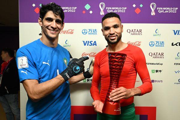  ياسين بونو حارس منتخب المغرب وجائزة أفضل لاعب