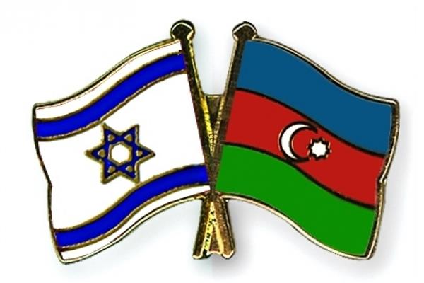 صورة أرشيفية لعلم لـ"أذربيجان وإسرائيل" 