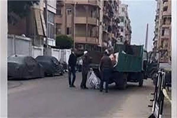 إهانة عامل نظافة في مدينة بورسعيد