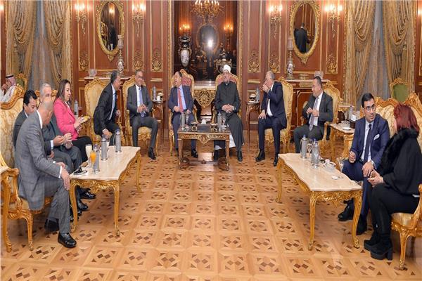 خلال فعاليات مؤتمر أخبار اليوم الاقتصادي 