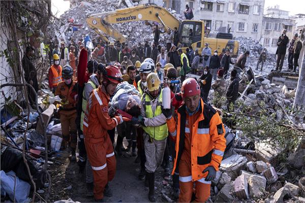 ضحايا الزلزال 