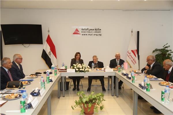 اجتماع مجلس إدارة وصندوق مكتبات مصر العامة