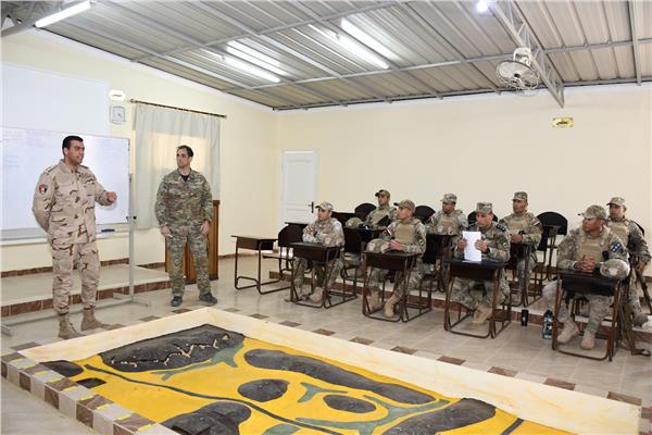 فعاليات التدريب المشترك بين القوات الخاصة المصرية والأمريكية