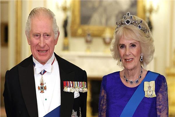 الملك تشارلز الثالث  ملك المملكة المتحدة والملكة كاميلا
