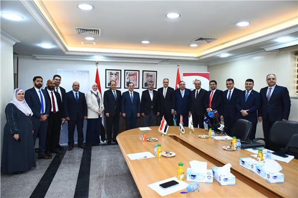 وزير البترول ونظيره الأردني خلال توقيع اتفاقيتي التعاون في قطاع الغاز الطبيعى