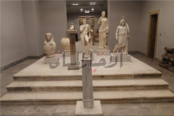 صورة من داخل المتحف اليوناني الروماني
