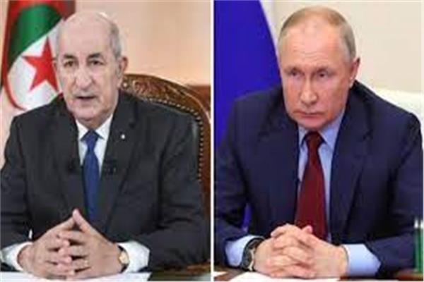 الرئيسان الجزائري والروسي