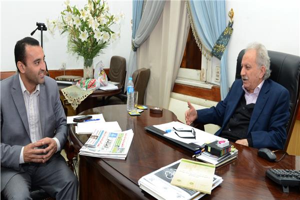 الأمين العام للمهندسين العرب فى حواره مع الزميل أيمن عامر