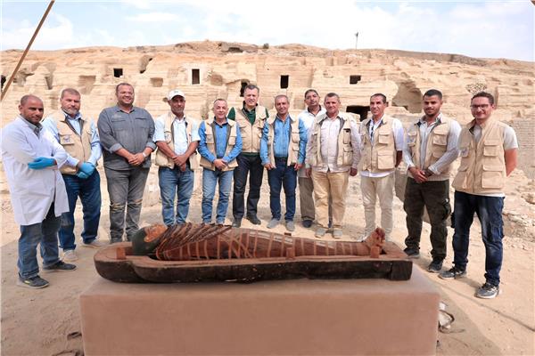  البعثة الأثرية المصرية بسقارة