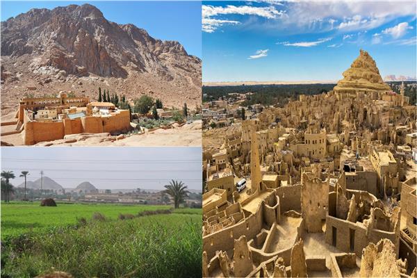 قرى سيوة ودهشور وسانت كاترين أفضل القرى الريفية السياحية لعام 2023