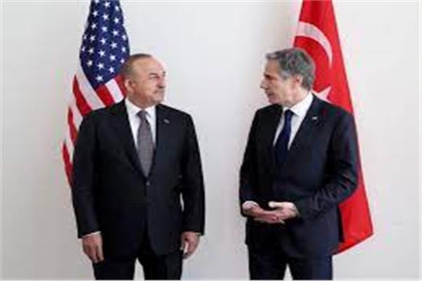 وزيرا خارجية أمريكا وتركيا 