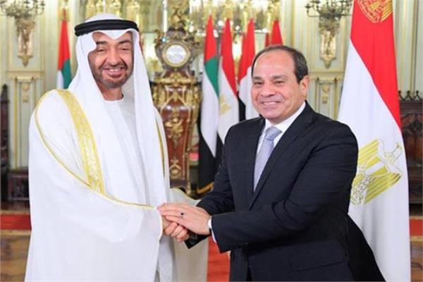 الرئيس عبد الفتاح السيسى والشيخ محمد بن زايد