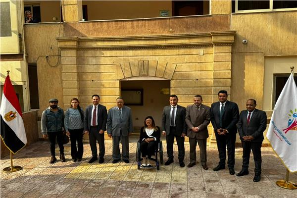 لقاء رئيس بعثة الجامعة العربية لمتابعة الانتخابات بالمجلس القومي لذوي الإعاقة