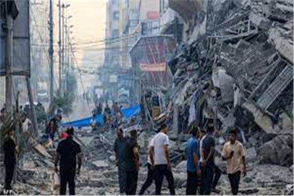 أثار الدمار في غزة