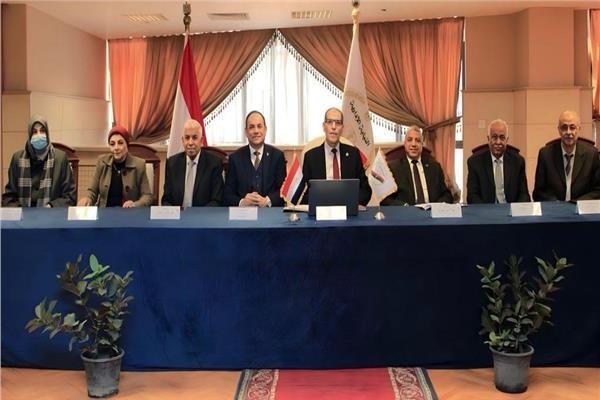 المجلس الأعلى للنيابة الإدارية برئاسة المستشار حافظ عباس