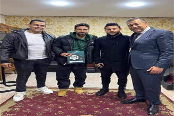عبد الله السعيد لاعب فريق الزمالك