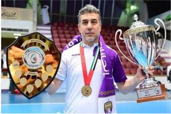  أحمد مصطفى رئيس جهاز الكرة الطائرة بنادي الزمالك 