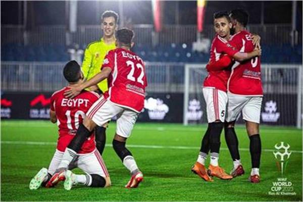 منتخب الميني فوتبول للبطولة العربية بالقاهرة