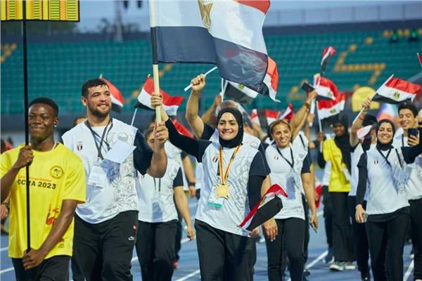  البعثة المصرية المشاركة في دورة الألعاب الأفريقية 