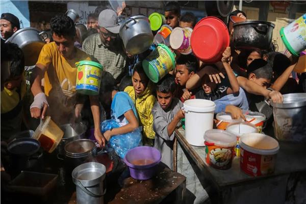 المجاعة فى غزة
