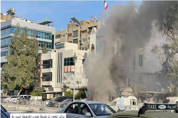 مقر السفارة الإيرانية فى دمشق