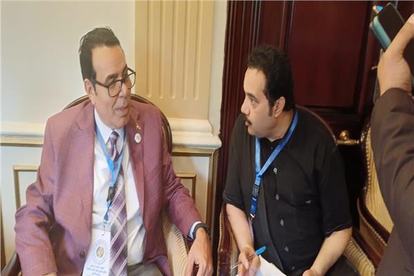 عبد الفتاح إبراهيم رئيس النقابة  العامة للغزل والنسيج