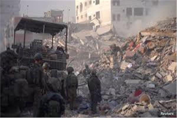 مشاهد من الدمار في غزة