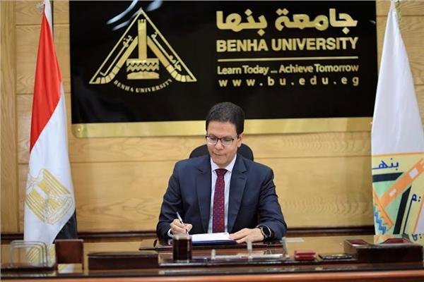 الدكتور ناصر الجيزاوي، رئيس جامعة بنها