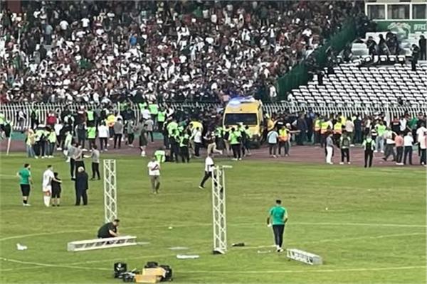 حادثة مأساوية في ملعب 5 جويلية