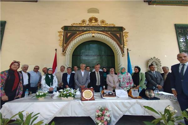جانب من تكريم د. ممدوح عودة مدير عام الإدارة العامة للأزمات بوزارة السياحة والآثار
