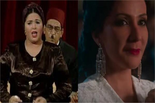 منى زكي وصابرين 