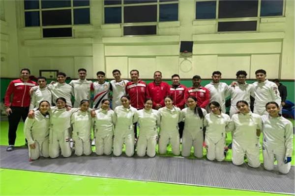 قائمة منتخب مصر المشاركة بكأس العالم لسيف المبارزة للناشئين والناشئات