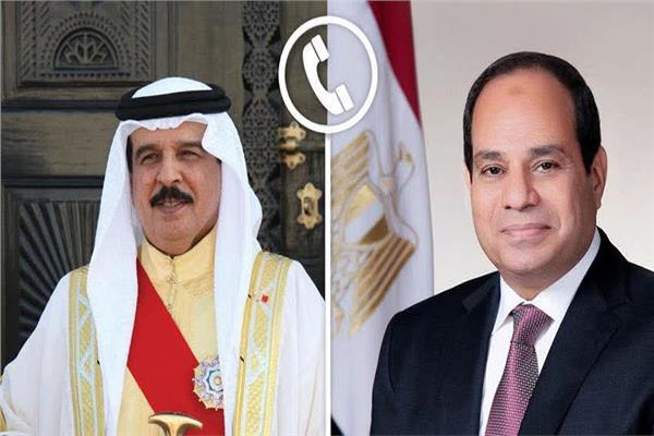 الرئيس السيسي والملك حمد بن عيسى آل خليفة