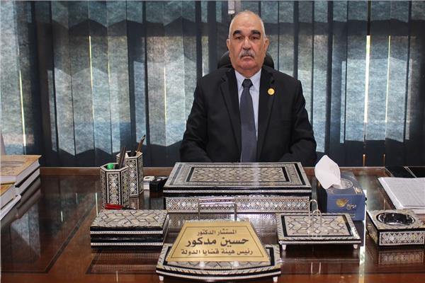 المستشار د. حسين مدكور رئيس قضايا الدولة 