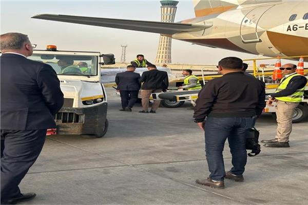 وصول جثمان المهندس المصري ضحية القصف الإيراني 