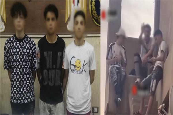 ضبط 3 طلاب لاتهامهم بمضايقة سيدة 