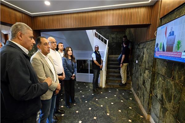 جانب من جولة رئيس الوزراء بالاسكندرية