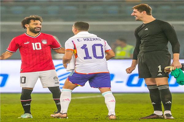 مباراة مصر وبلجيكا