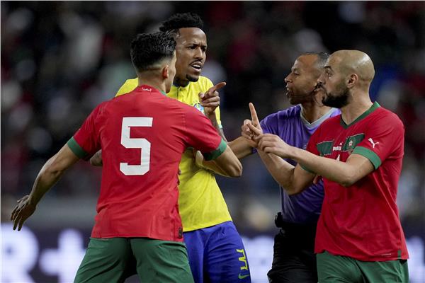 مباراة البرازيل والمغرب
