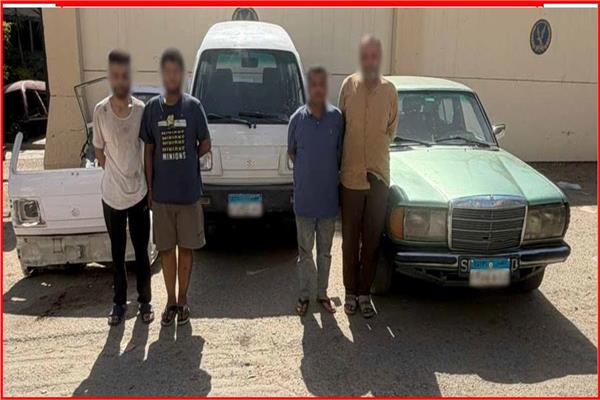 ضبط تشكيل عصابى لسرقة السيارات