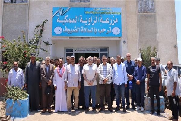 جانب من الزيارة