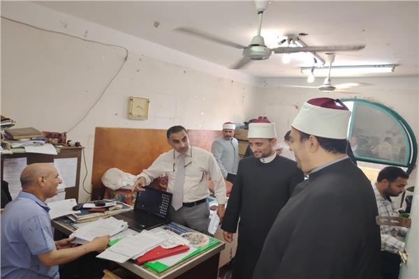 جانب من المتابعة الميدانية