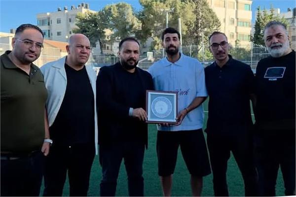 نادي هلال القدس يكرّم عدي الدباغ